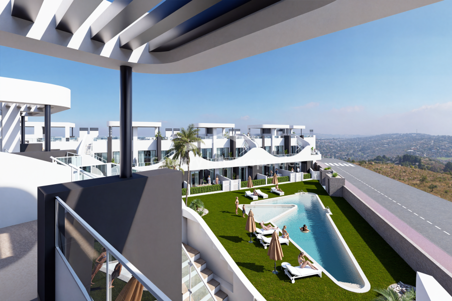 Nieuw gebouw - Twee onder een kap - San Fulgencio - Town