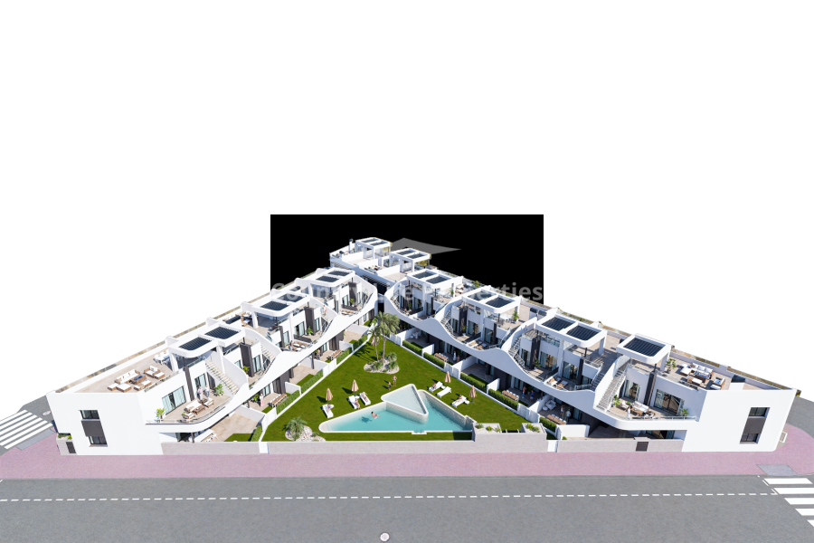 Nieuw gebouw - Twee onder een kap - San Fulgencio - Town